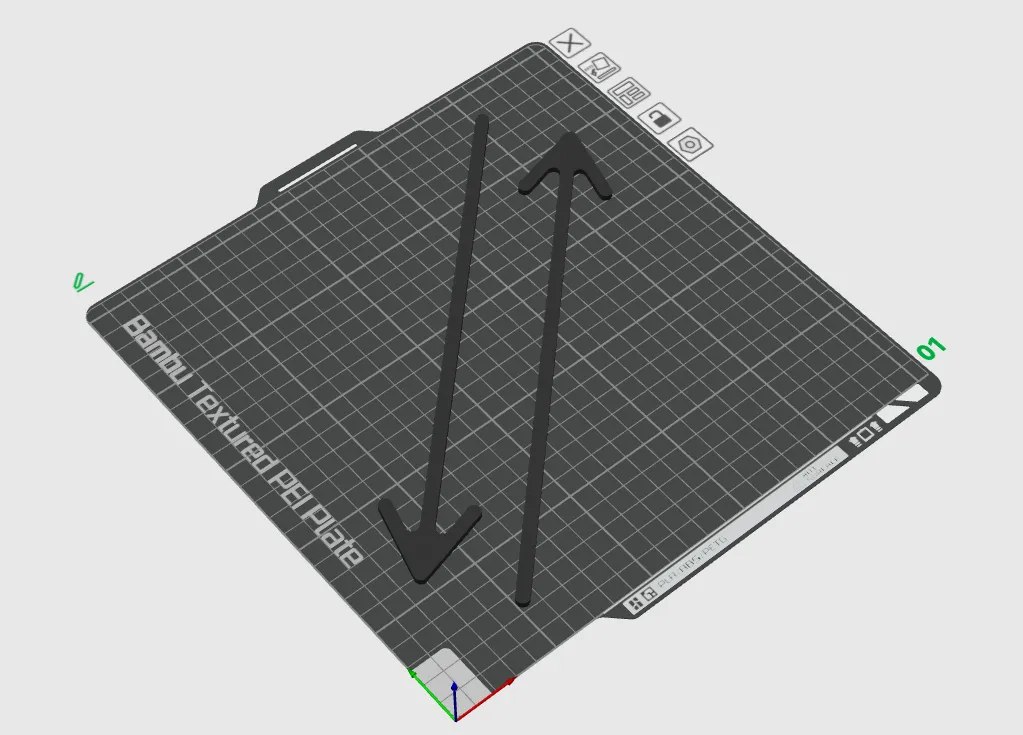 A simple arrow for signs