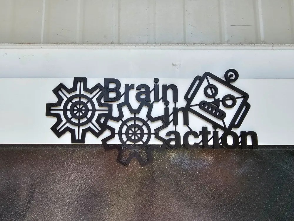 Brain in Action - Door Sign