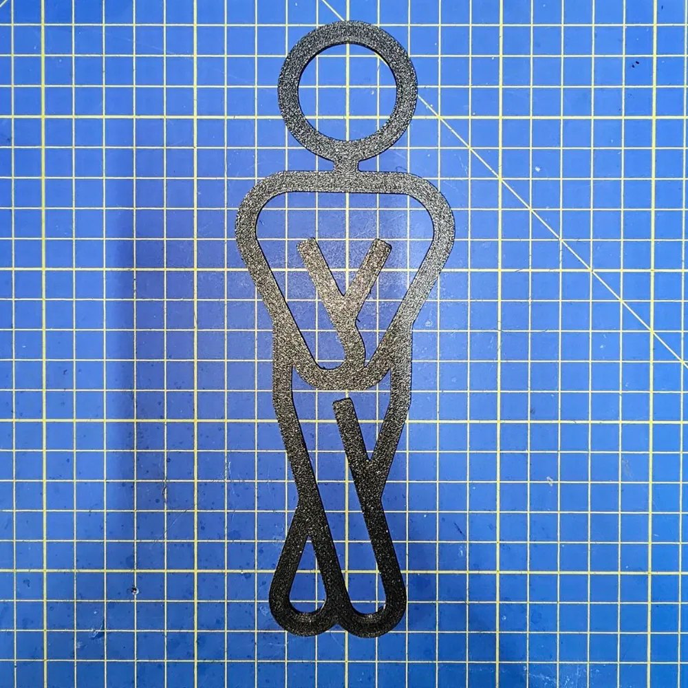 Men's toilet - Door Sign