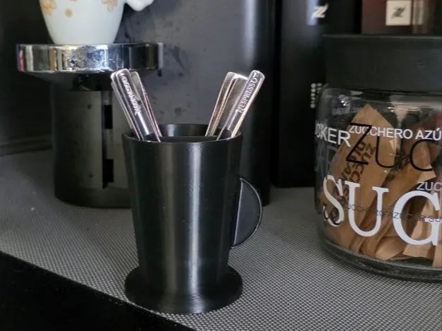 The Peacekeeper Cup, Espresso & Tea Spoon Holder