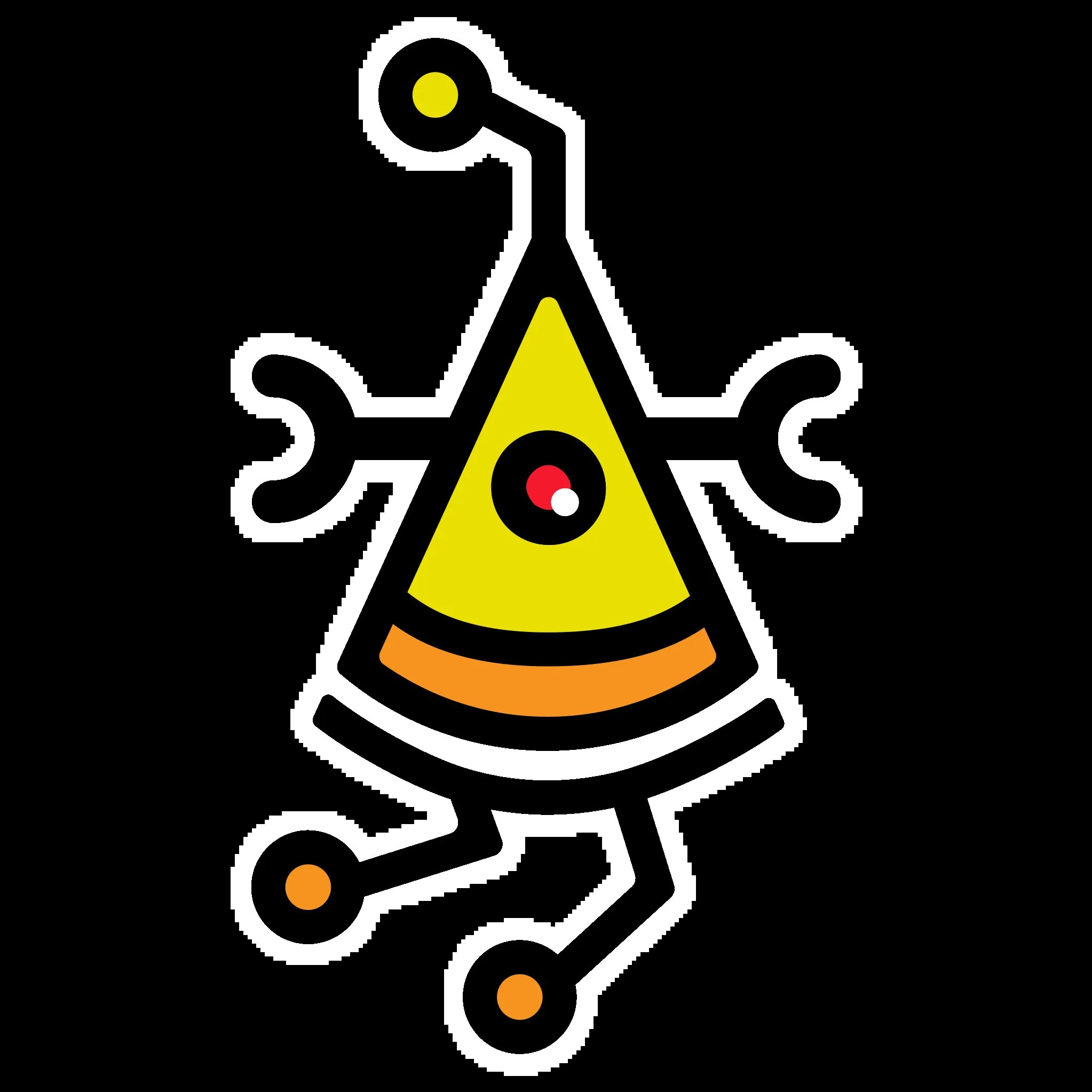 Pizza Robotics Official Keychain