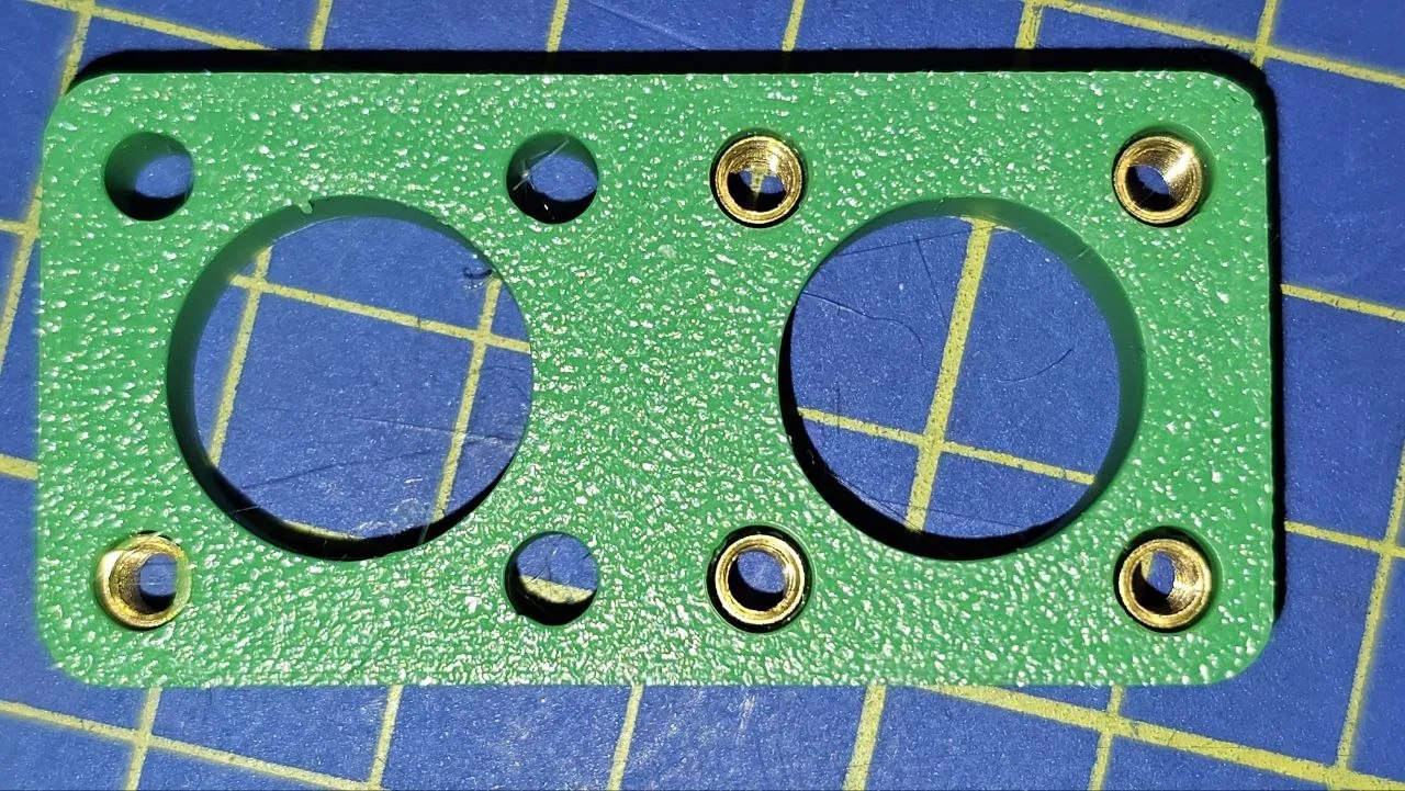 Test and calibration for brass threaded inserts