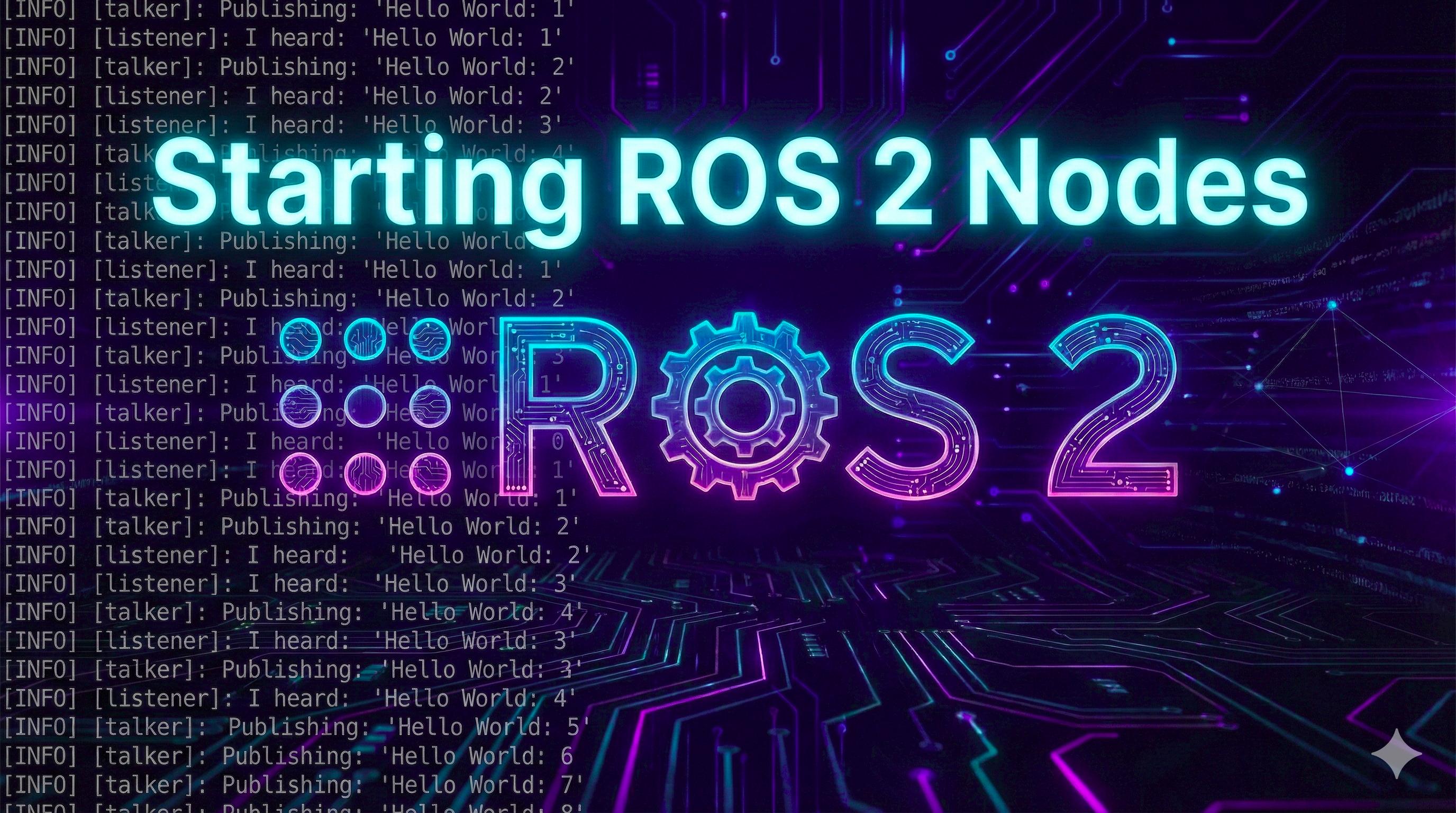 Starting ROS 2 Nodes
